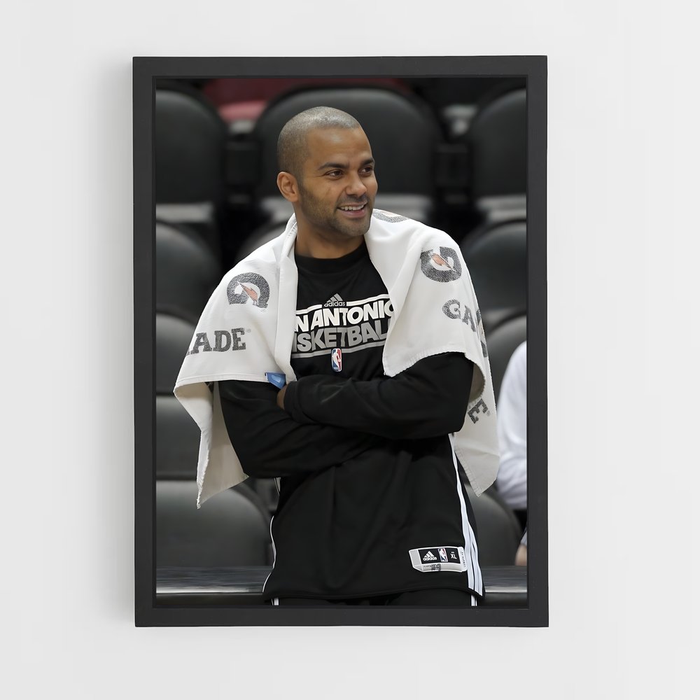 Poster Élégance de la Cours – affiche Basketball (vue 2)